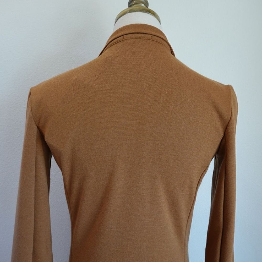 Suzie Kondi Three Button Blazer Camel Size XS NWT - Picture 7 of 13